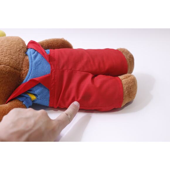 1980s, Get Along Gang, Montgomery Moose, Plush, Tomy, STAIN ~ 250910-WH 1350 - Picture 4 of 6